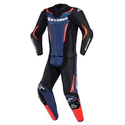 ALPINESTARS GP FORCE V2 DIVISIBLE BLUE RED SUIT