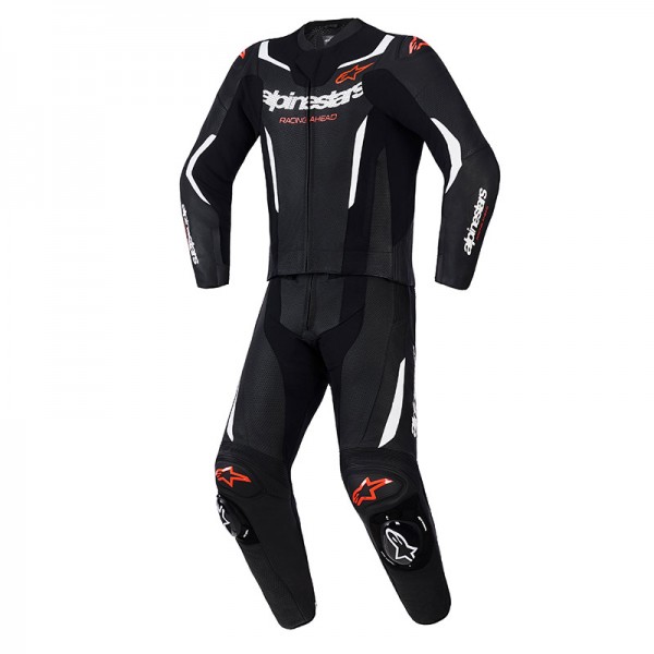 ALPINESTARS GP FORCE V2 DIVISIBLE WHITE RED SUIT