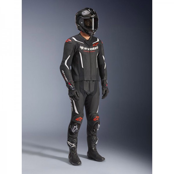 ALPINESTARS GP FORCE V2 DIVISIBLE WHITE RED SUIT