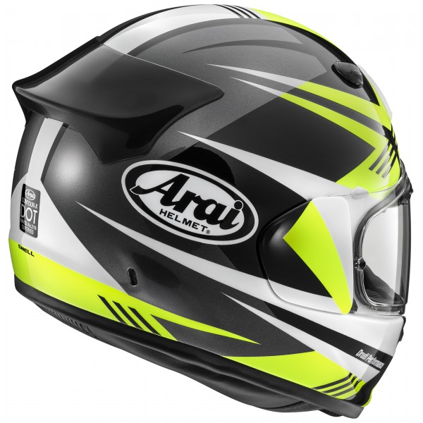 ARAI CONTOUR-X MARK YELLOW HELMET 