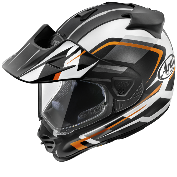 ARAI XD-5 DISCOVERY ORANGE FROST HELMET