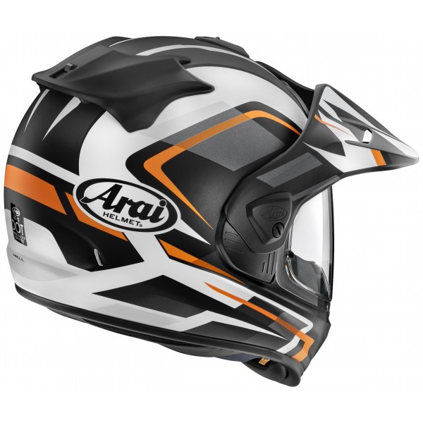 ARAI XD-5 DISCOVERY ORANGE FROST HELMET
