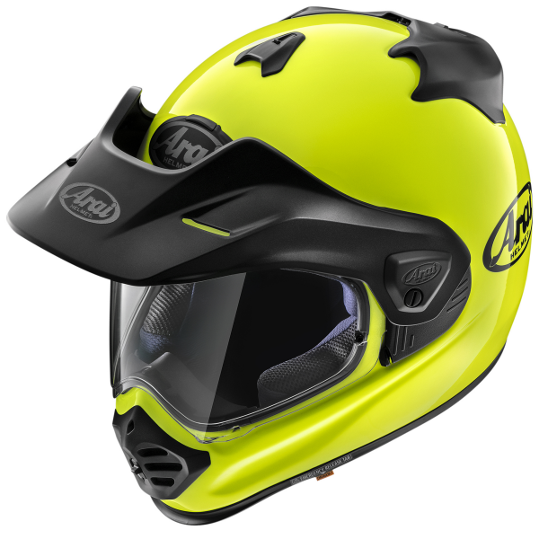 ARAI XD-5 FLORESCENT YELLOW HELMET