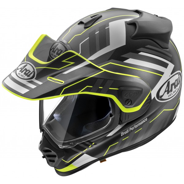 ARAI XD-5 TRAIL YELLOW FROST HELMET