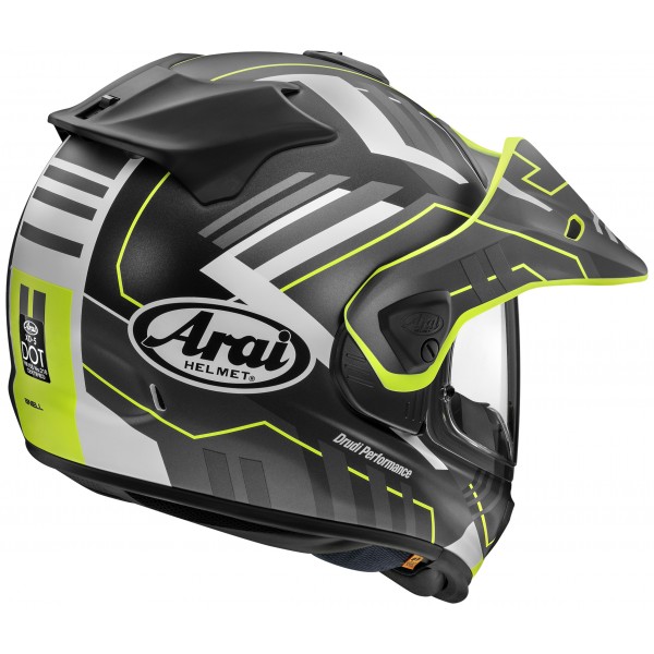 ARAI XD-5 TRAIL YELLOW FROST HELMET