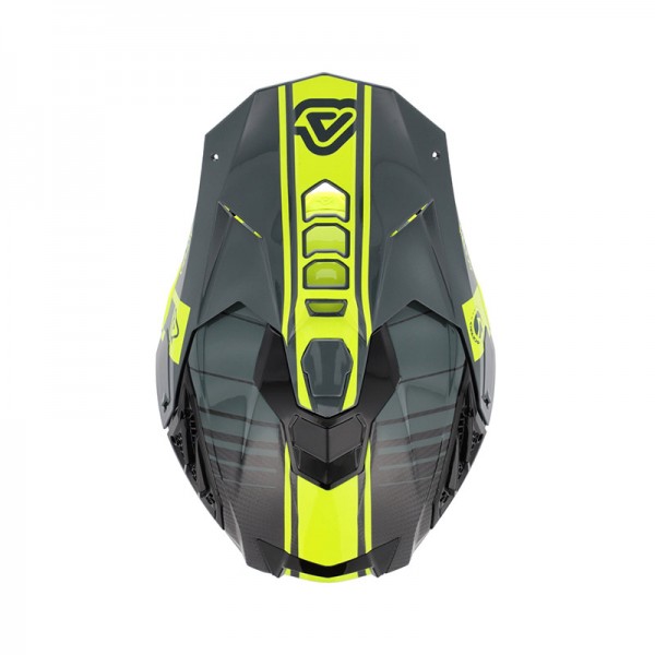 ACERBIS AIRSTRIKE-C BLACK YELLOW HELMET