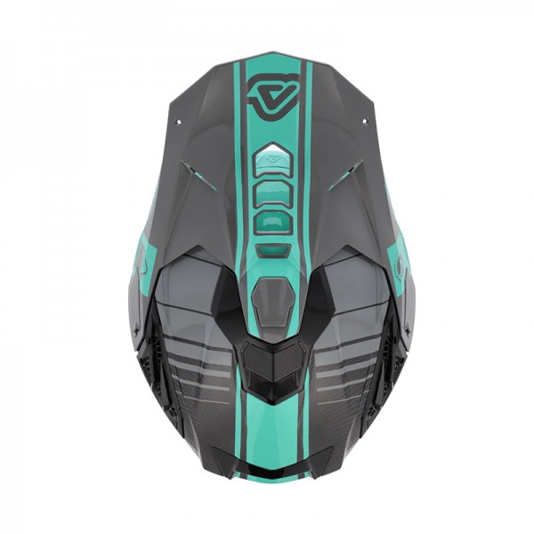 ACERBIS AIRSTRIKE-C TURQUOISE HELMET