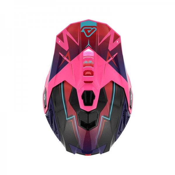 ACERBIS AIRSTRIKE-X BLACK PINK HELMET