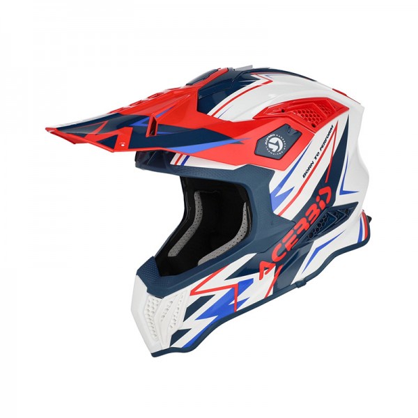 ACERBIS AIRSTRIKE-X BLUE RED HELMET