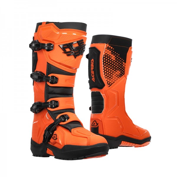 ACERBIS ARTIGLIO ORANGE BLACK BOOTS