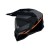 ACERBIS ASSAULT BLACK ORANGE FLUO MATT HELMET