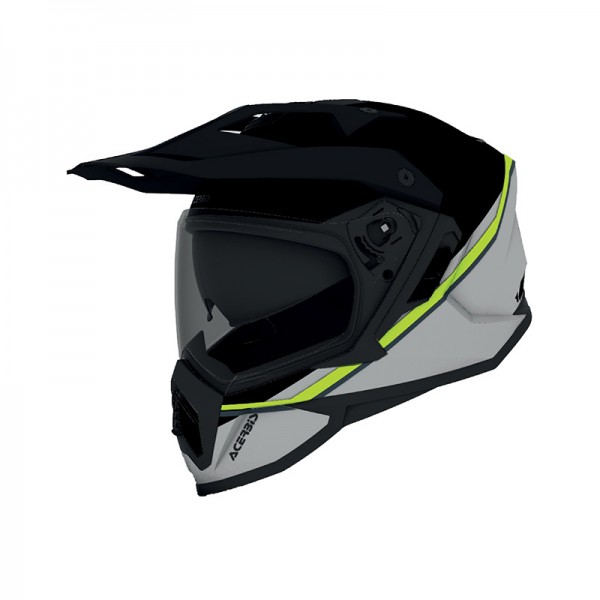 ACERBIS ASSAULT BLACK YELLOW MATT HELMET