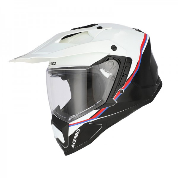 ACERBIS ASSAULT WHITE BLACK HELMET