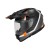ACERBIS ATTACK BLACK ORANGE FLUO MATT HELMET