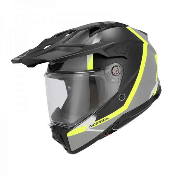 ACERBIS ATTACK BLACK YELLOW FLUO HELMET