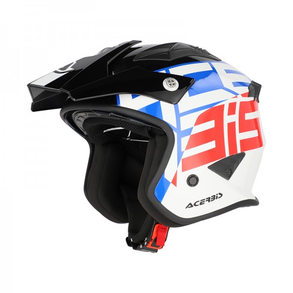 ACERBIS JET ARIA 2206 GRAPHIC BLUE RED HELMET