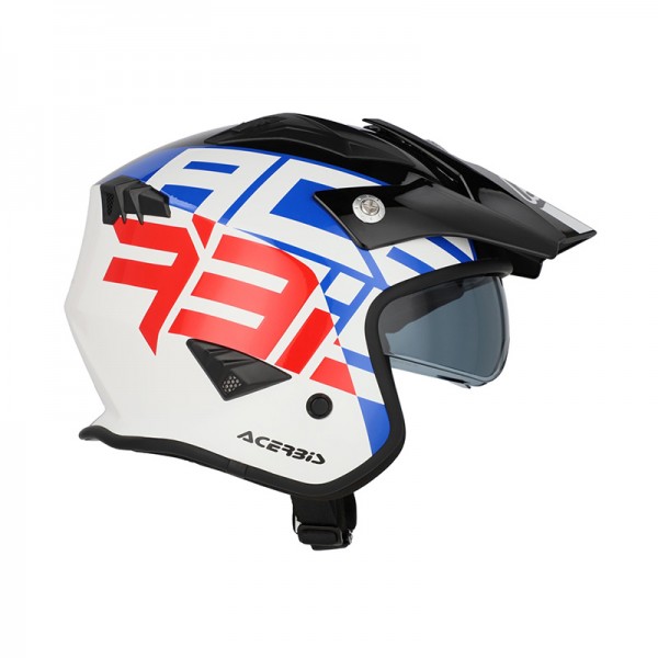 ACERBIS JET ARIA 2206 GRAPHIC BLUE RED HELMET