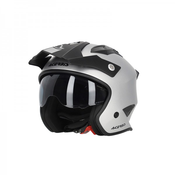 ACERBIS JET ARIA 2206 METALLIC SILVER HELMET