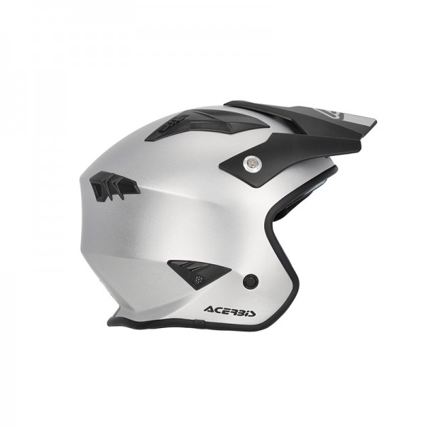 ACERBIS JET ARIA 2206 METALLIC SILVER HELMET