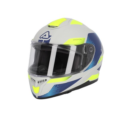 ACERBIS KRAPON GREY BLUE HELMET