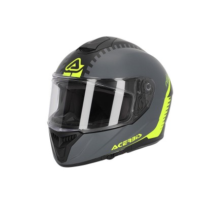 ACERBIS KRAPON GREY YELLOW HELMET