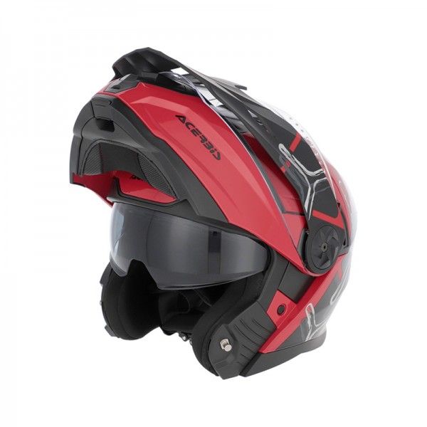 ACERBIS RIDER RED BLACK HELMET