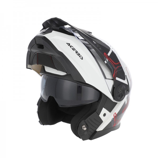 ACERBIS RIDER WHITE BLACK HELMET