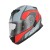 ACERBIS SEREL 2206 GREY RED HELMET