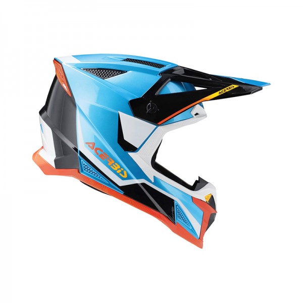 ACERBIS T711 LIGHT BLUE HELMET