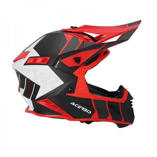 Acerbis X-Track 2206 Black Red Helmet