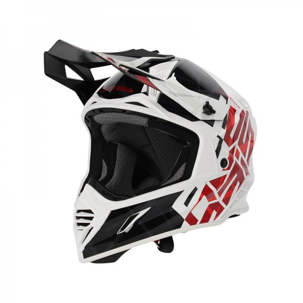 ACERBIS X-TRACK 2206 BLACK WHITE HELMET