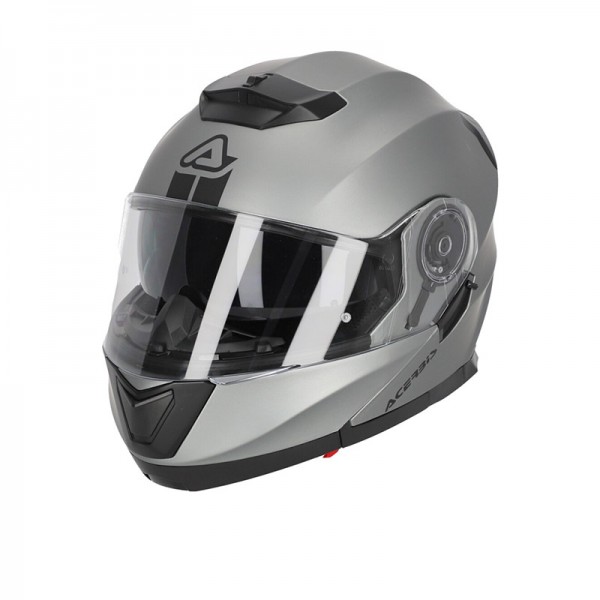 ACERBIS RIDER MODULAR GREY RED HELMET