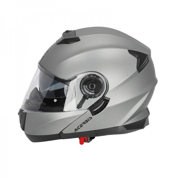 ACERBIS RIDER MODULAR GREY RED HELMET