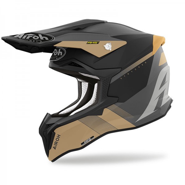 AIROH STRYCKER BLAZER GOLD MATT HELMET