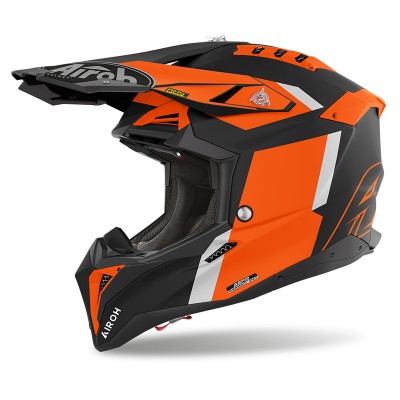 Airoh Aviator 3 Glory Orange Matt Helmet