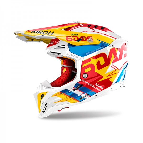 AIROH AVIATOR 3 6 DAYS SPAIN 2024 HELMET