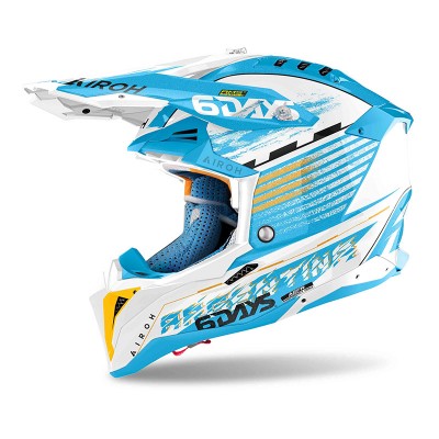AIROH AVIATOR 3 SIX DAYS ARGENTINA 2023 HELMET