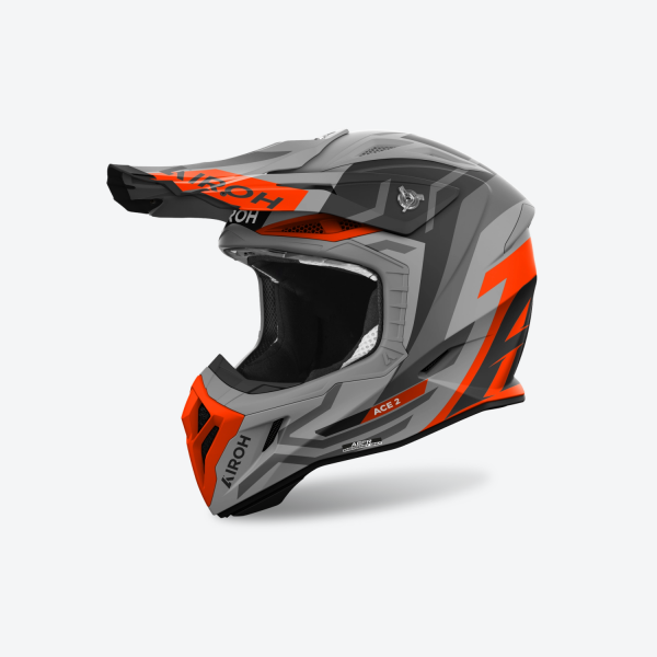 AIROH AVIATOR ACE 2 GROUND ORANGE MATT HELMET