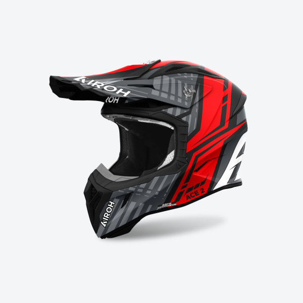AIROH AVIATOR ACE 2 PROUD RED MATT HELMET