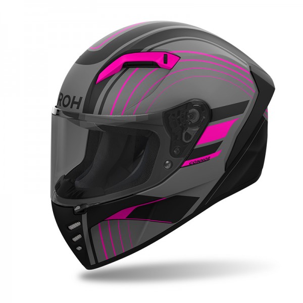 AIROH CONNOR ACHIEVE PINK MATT FULL FACE HELMET