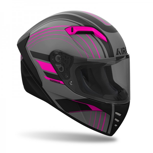 AIROH CONNOR ACHIEVE PINK MATT FULL FACE HELMET