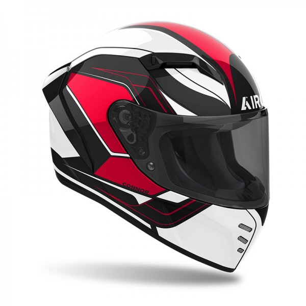 AIROH CONNOR DUNK RED FULL FACE HELMET