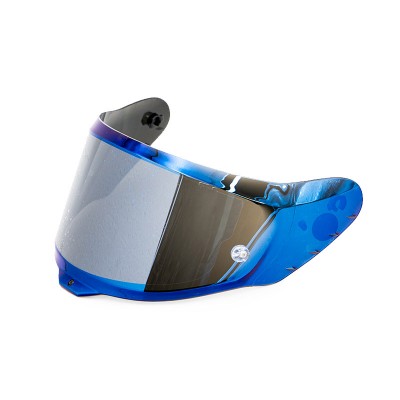 AIROH GP 800 BLUE MIRRORED VISOR 