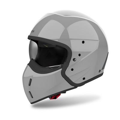 AIROH J110 COLOR CEMENT GREY GLOSS HELMET