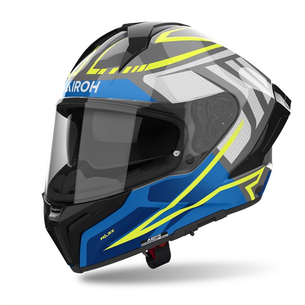 AIROH MATRYX RIDER BLUE GLOSS HELMET
