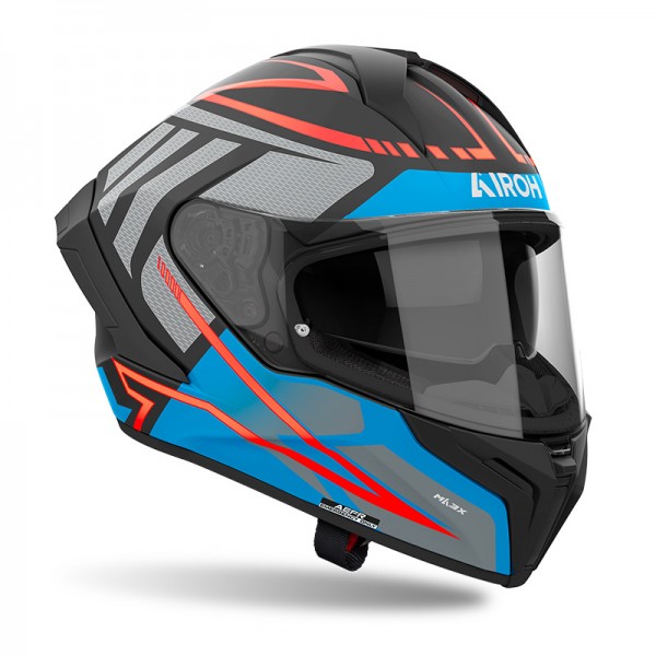 AIROH MATRYX RIDER DARK BLUE MATT HELMET
