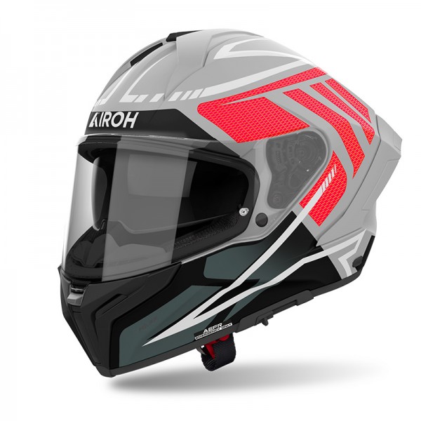 AIROH MATRYX RIDER RED MATT FULL FACE HELMET