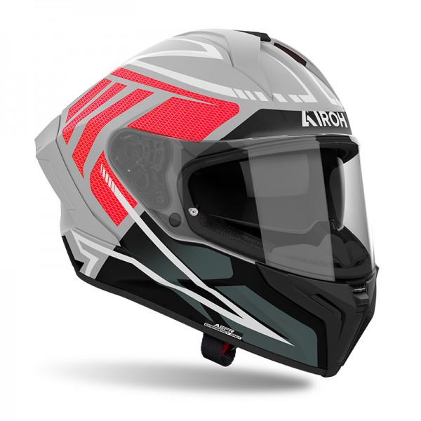 AIROH MATRYX RIDER RED MATT FULL FACE HELMET
