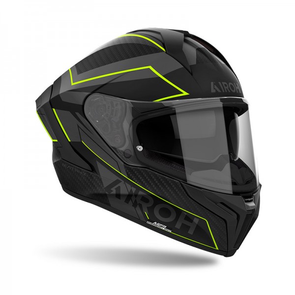 AIROH MATRYX SENTINEL YELLOW MATT HELMET