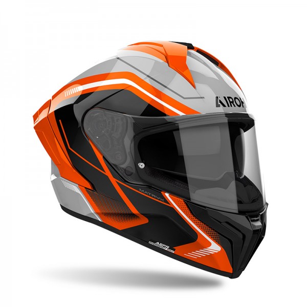 AIROH MATRYX WIDE ORANGE HELMET